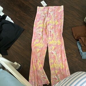 Silk pants